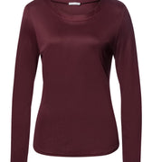 Grand Central Silk Trim Relaxed Top | Vivid Brown 77381-2421